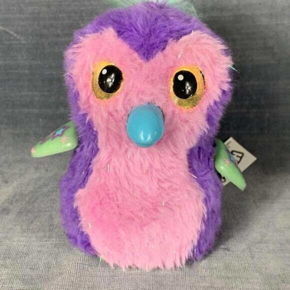 Hatchimals Purple & Pink Interactive Toy Penguala  Tested  Moving Talking Bird - Picture 8 of 11